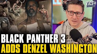 Black Panther 3 Will Welcome Denzel Washington To The MCU [upl. by Atikahc]