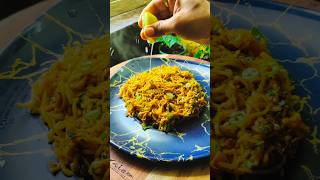 Lemon Garlic Maggi 🍋😱 Maggie recipe shorts shortvideo maggi maggie food recipe maggirecipe [upl. by Alliuqal552]