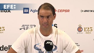 Rafa Nadal quotMe lo tomo como mi último año y quiero disfrutar de cada momentoquot [upl. by Drida]