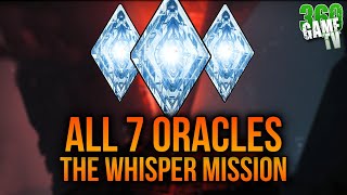 All 7 Oracle Locations Guide  Whisper of the Worm  Oracular Seeker Triumph  Destiny 2 [upl. by Merrilee696]