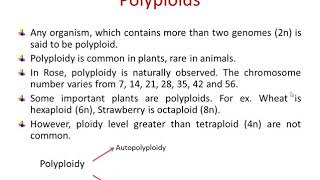 Changes in chromosome number Euploidy and Aneuploidy English [upl. by Raymonds]