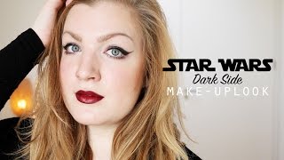 Star Wars The Force Awakens Dark Side makeuplook [upl. by Eniarda498]