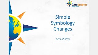 Simple Symbology Changes ArcGIS Pro [upl. by Irodim332]