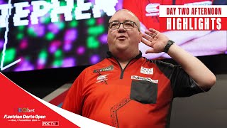 THE BIG FISH  Day Two Afternoon Highlights  2024 Austrian Darts Open [upl. by Eimmaj]