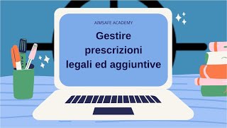 Modulo prescrizioni videoguida [upl. by Enyawud]