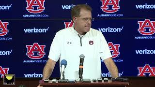 Gus Malzahn previews the 2018 Iron Bowl [upl. by Marge]