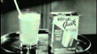 Vintage 1950s Nestles Quik Commercial [upl. by Kizzie285]