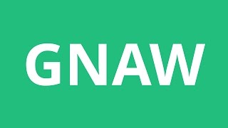 How To Pronounce Gnaw  Pronunciation Academy [upl. by Llesram]