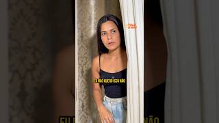 Parte 1 Ela viu tudo cenas lauraschaper shorts novela [upl. by Milurd]