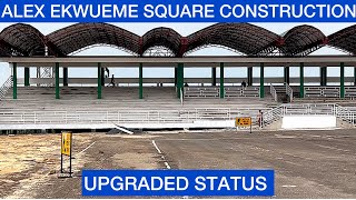 CONSTRUCTION PROGRESS OF THE ALEX EKWUEME SQUARE IN AWKA THE CAPITAL CITY OF ANAMBRA STATE [upl. by Cormier]