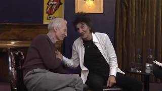 Clash Magazine interviews The Rolling Stones Ronnie Wood and Charlie Watts [upl. by Eilssel]