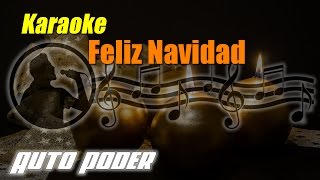 Feliz Navidad  Karaoke [upl. by Candie]