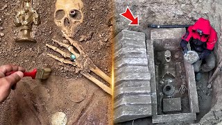 We Discovered a 3000yearold ancient tomb Treasure hunt with metal detector [upl. by Dettmer]