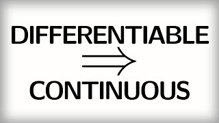 35 Differentiable implies continuous [upl. by Alyce]