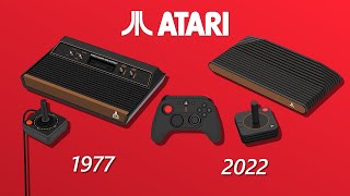 Evolution of Atari Consoles 19722022 [upl. by Johnathan]