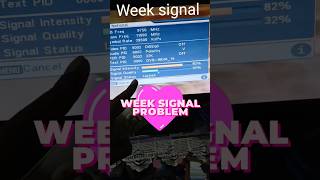 Free dish weak signal problem shorts shortfeed shortsvideo [upl. by Aissirac217]