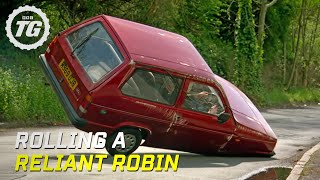 Rolling a Reliant Robin  Top Gear  BBC [upl. by Cappella]