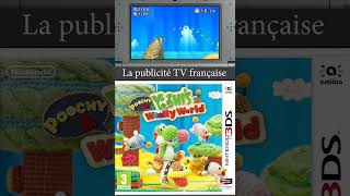 📺 Publicité TV Française  Poochy amp Yoshis Wooly World sur 3DS 🧶🦖 Aventure Colorée et Mignonne [upl. by Esli]