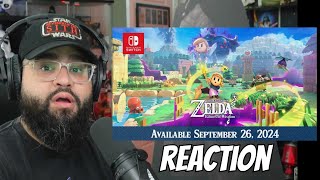 Legend of Zelda Echoes of Wisdom TRAILER Reaction [upl. by Olin]