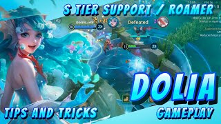 Dolia Gameplay  S Tier Support  Tips and Tricks  Honor of Kings  HoK [upl. by Bright]