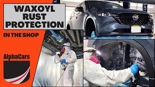 Waxoyl Treatment on a NEW Mazda CX5  Stop Rust Before It Starts [upl. by Kaasi202]