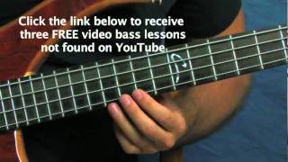 bass guitar lesson friends theme song The Rembrandts ill be there for you [upl. by Macfarlane]