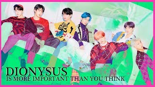 BTS DIONYSUS Lyrics  Meaning Explained Dionysus is more important than you think COMEBACK THEORY [upl. by Niliac]