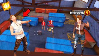 FINGIENDO ser HACKER en LOBO SOLITARIO 😂 FREE FIRE [upl. by Adnorrehs427]