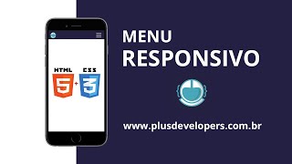 PASSO A PASSO Como fazer um MENU RESPONSIVO em HTML5 e CSS3 [upl. by Aryc]