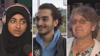 Canadians react to Trump’s reelection [upl. by Drabeck183]