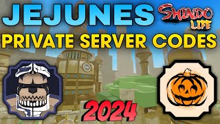 JEJUNES Village Private Server codes in Shindo Life  Jejunes ps codesshindolife roblox [upl. by Nnairret]