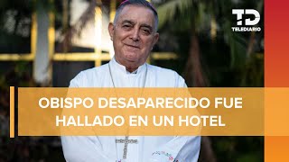 Obispo de Guerrero estuvo en hotel durante su desaparición comisionado duda que se sea un secuestro [upl. by Arbrab844]