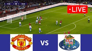 🔴Manchester United VS Porto LIVE FOOTBALL MATCH TODAY I Man United Football Live I Pes 21 Game [upl. by Anirtac]