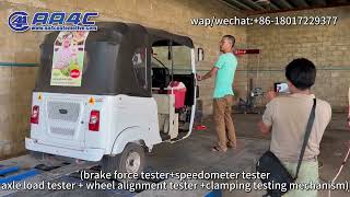 AA4C 2amp3amp4 wheels motorcycle test line compelet set in Myanmar [upl. by Pammie]