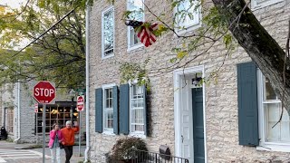 The Oldest Four Corners In America Kingston NY Stone Buildings My Video Views 10102022 [upl. by Ahsini]