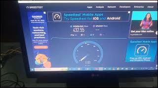 400 Mbps speed 🚅  Excitel Broadband [upl. by Irehj]