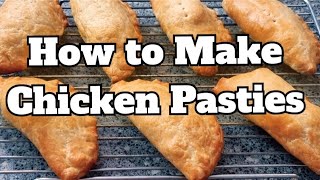 Chicken Pasties With Puff Pastry Step by Step guide [upl. by Gayle730]