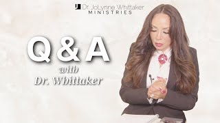 Q amp A with Dr JoLynne Whittaker ReAir [upl. by Ariana830]