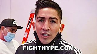 LEO SANTA CRUZ FINAL WORDS FOR GERVONTA DAVIS REACTS TO HIM MAKING WEIGHT “GONNA GET GASSED OUTquot [upl. by Inoj]