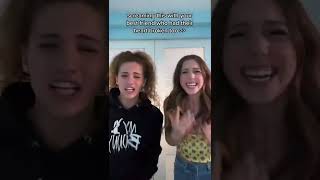 Sofie Dossi and her friend about Dom Brack Peace [upl. by Giffie]