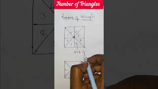 part 1  Number of Triangles  reasoning aptitude VMStudyStudio [upl. by Picardi850]