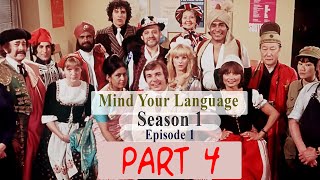 Mind Your Language Season 1 Episode 1 part 4 The First Lesson [upl. by Hendrix]