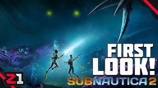 FIRST LOOK AT SUBNAUTIC 2  Z1 Gaming React [upl. by Stacy]