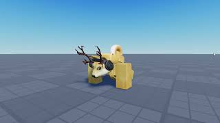 Flip and Pushup Roblox Animation  Blender Animation [upl. by Asilla]