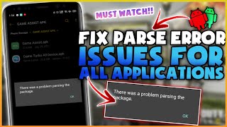 How To Fix Parse Error  Application not Installed Problem [upl. by Kamal615]