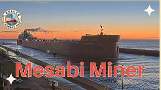 Mesabi Miner arrived in Duluth 11062024 [upl. by Anhej18]