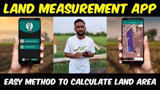 Measure your Land Area using App  How to Calculate Land Area  Land Measurement  Survey App [upl. by Eniroc]