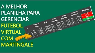 A melhor planilha de gestão para Futebol Virtual [upl. by Anneliese448]