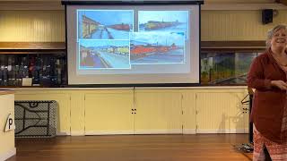 Tehachapi Live Train Cams Presentation at the Tehachapi Depot Railroad Museum 03142023 [upl. by Ttocserp]