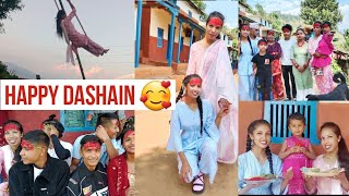 dashain bishes vlog ❤🥰 TezaRasaili [upl. by Gewirtz180]